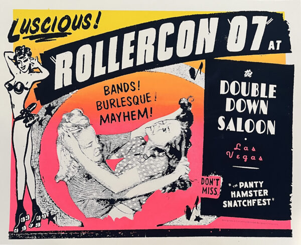 RollerCon ’07 Poster by Art Chantry